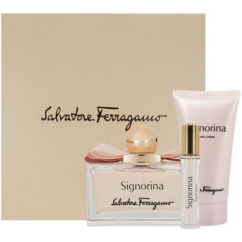 signorina salvatore ferragamo set